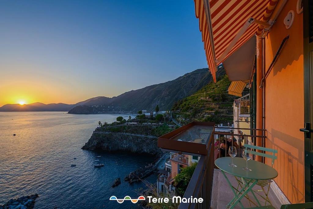 Sea-Cret, Terremarine Lägenhet Manarola Exteriör bild